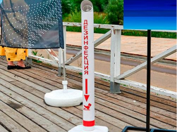 Механический санитайзер с педалью