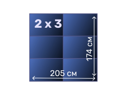 Видеостена 2х3