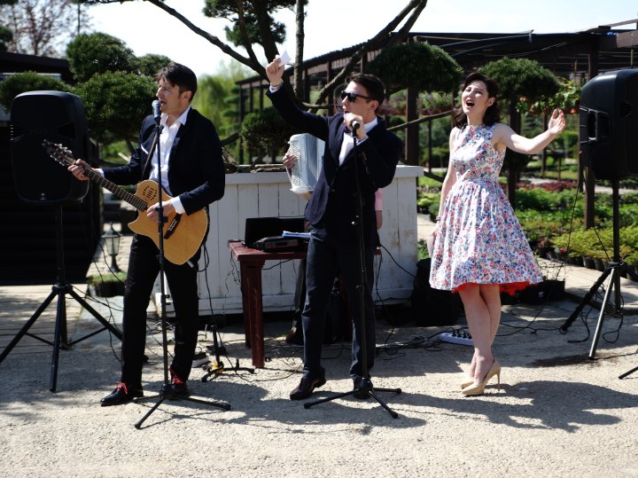 Звуковое оборудование на концерт