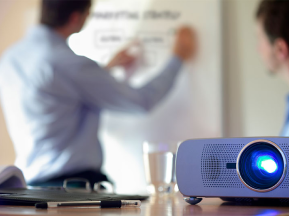 Применение проектора для бизнес встреч