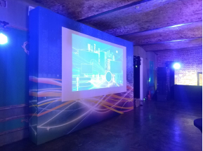 Брендированный экспостенд